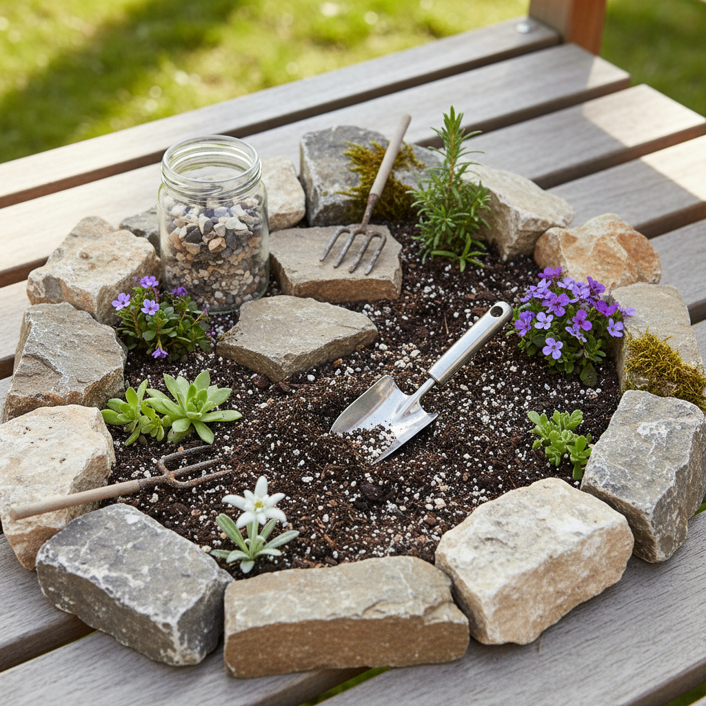 Alpinariumas savo kieme: nuo ko pradėti ir kaip nesuklysti