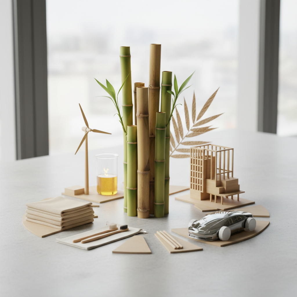 Bambukas keičia plastiką: kodėl tai ateities medžiaga?