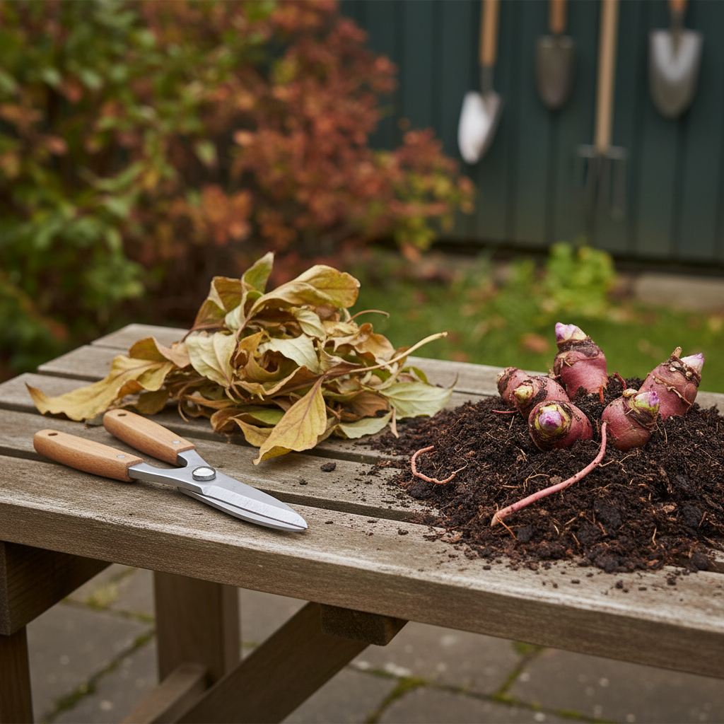 Kada nupjauti bijūnų lapus: taisyklės gausiam žydėjimui